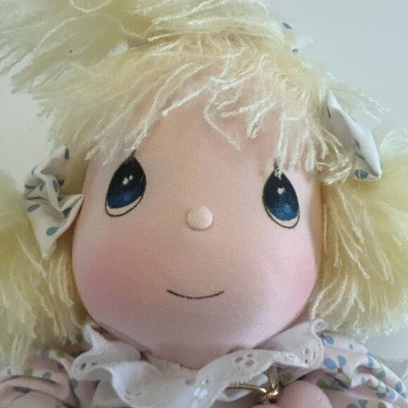 Precious Moments Dolls Katie 1986 Mother Applause Plush With Tags 15” - Picture 3 of 13